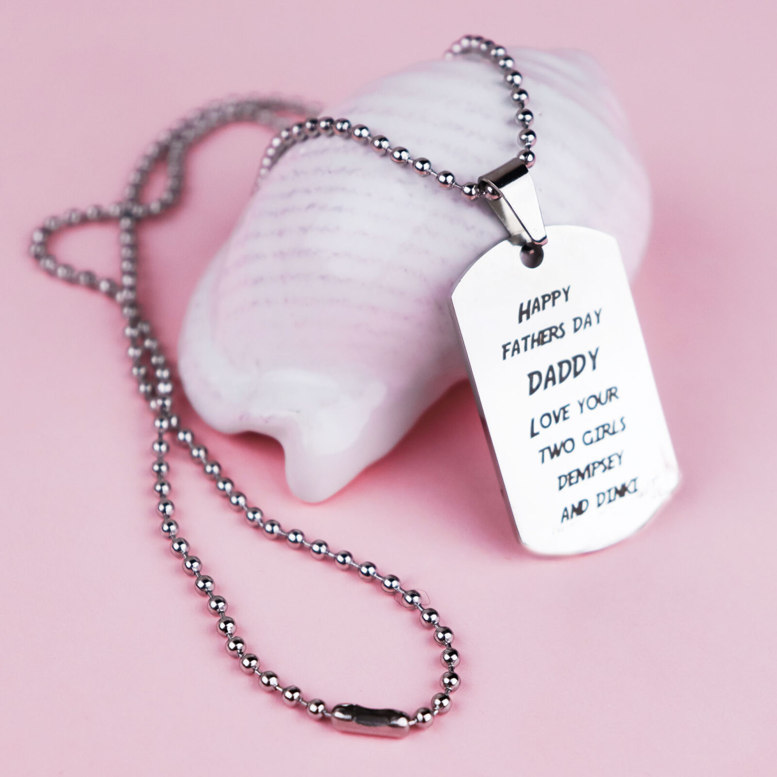 Personalised Army Necklace