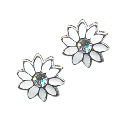 Flower earrings