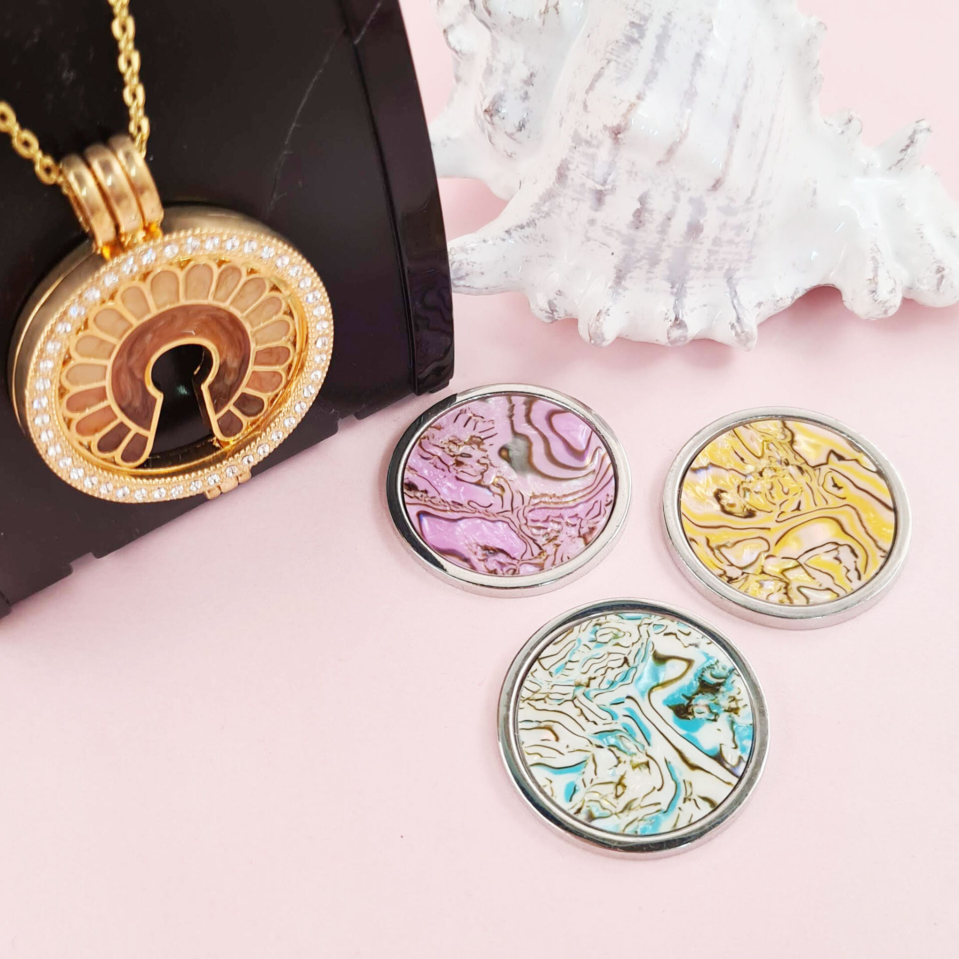 Interchangeable Coin Jewellery