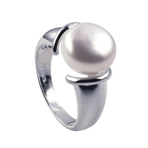 Sterling Silver Pearl Ring