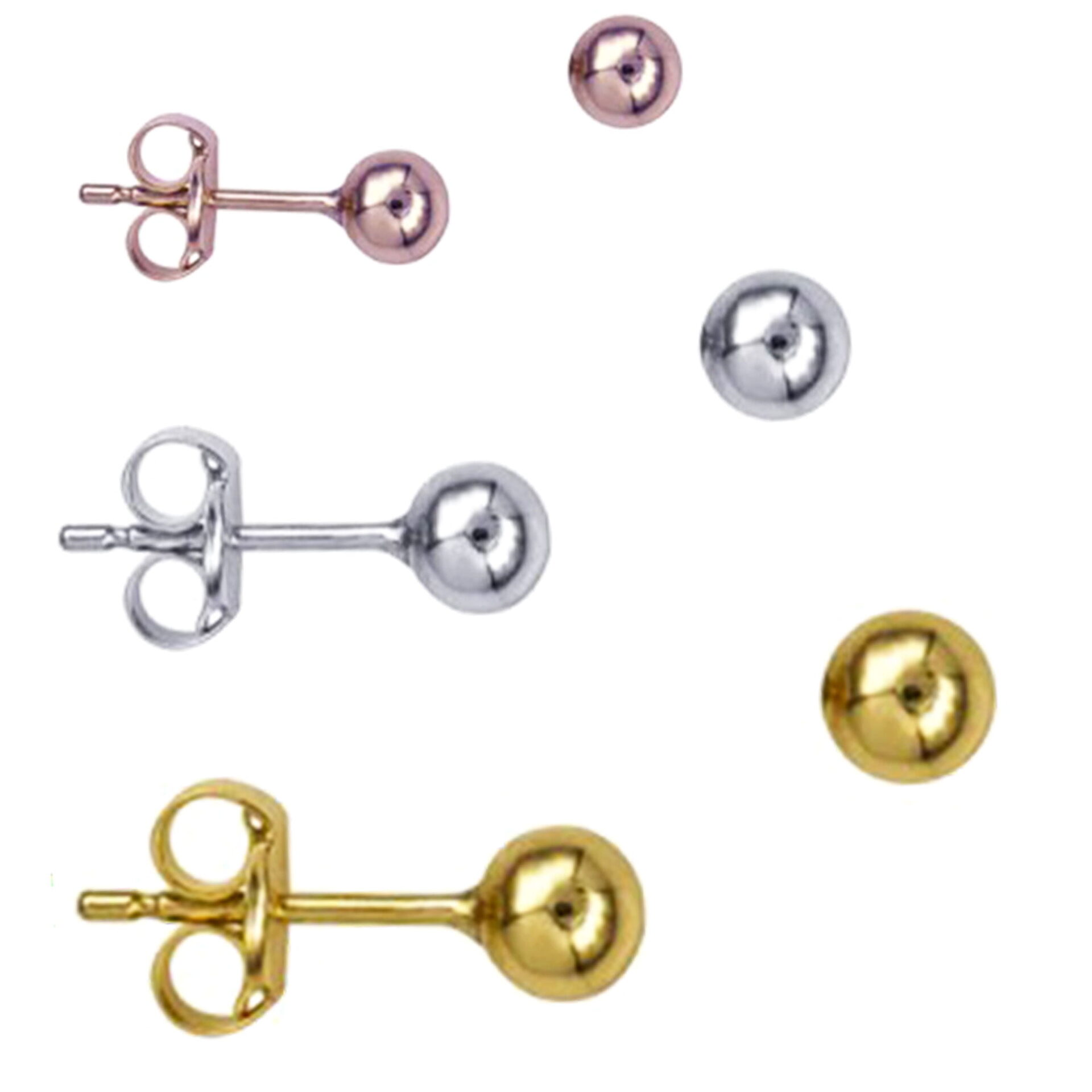 Ball Stud Earrings