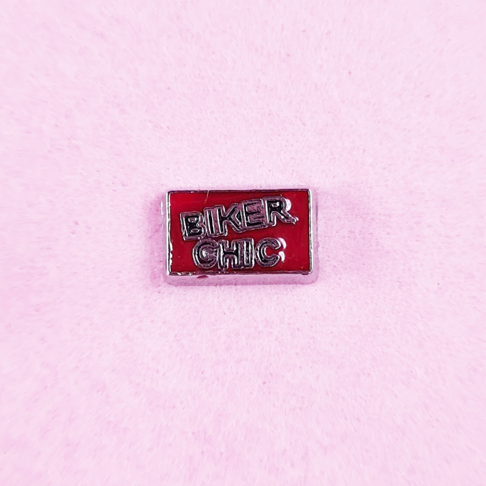 Biker Chic Floating Charm