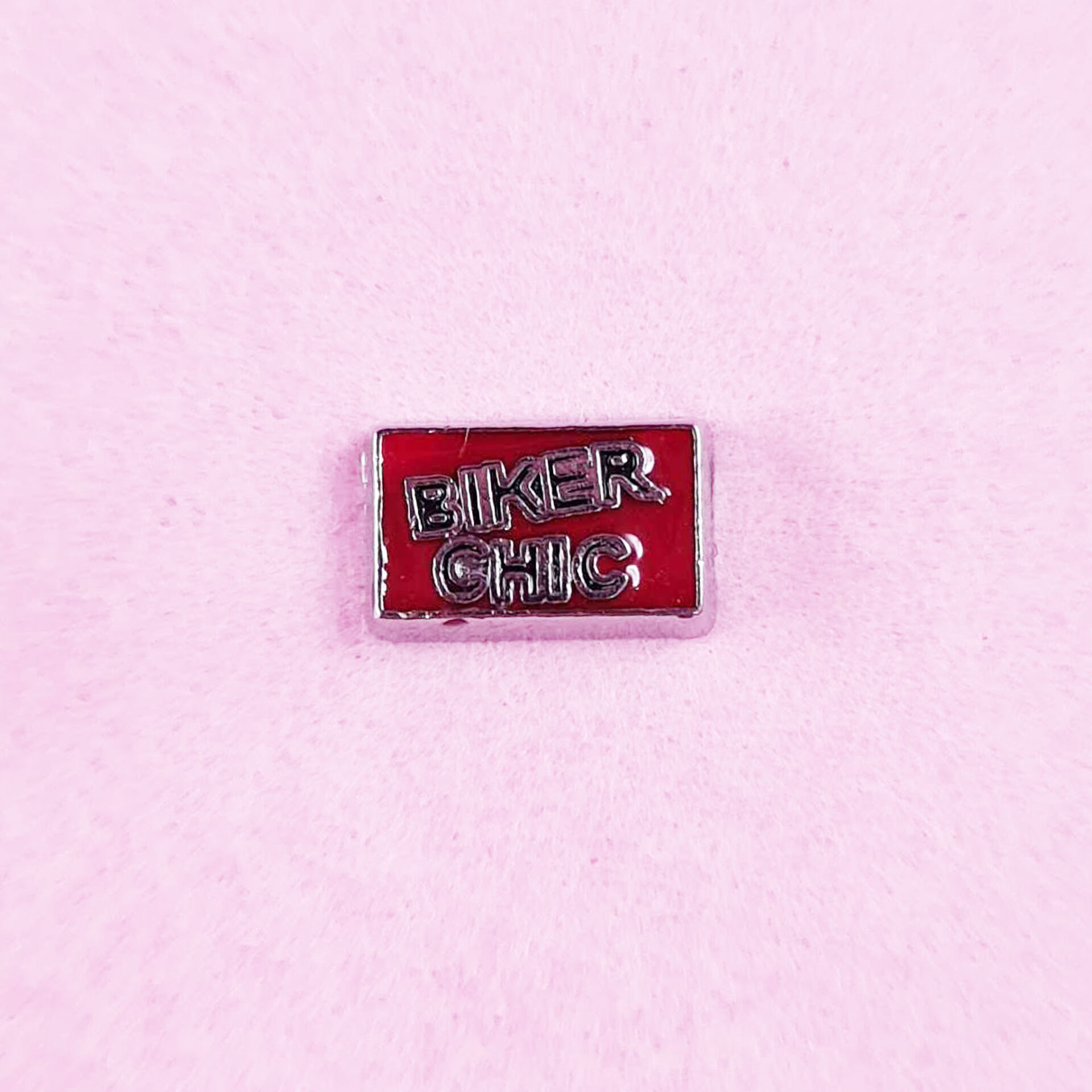 Biker Chic Floating Charm