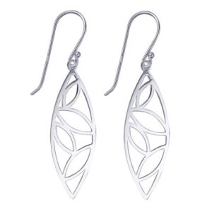 Alternative view of Leaf Dangle Earrings