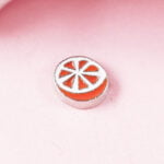 Orange Floating Charm
