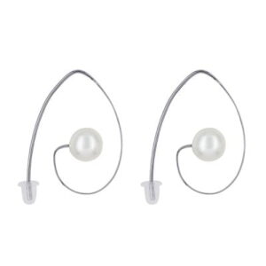 Pearl Curled Earwires