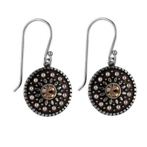Pearl and Crystal Earrings