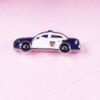 Police Car Floating Charm