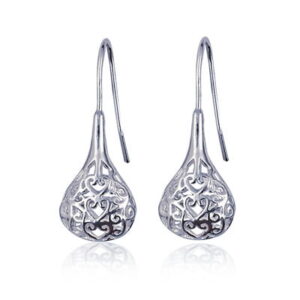 Puff Filigree Earwires