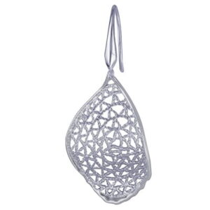 Alternative view of Filigree Teardrop Earrings