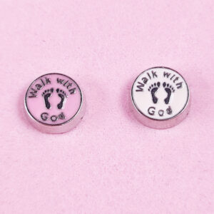 Walk with God Floating Charm