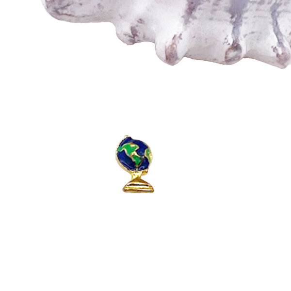 World Globe Floating Charm