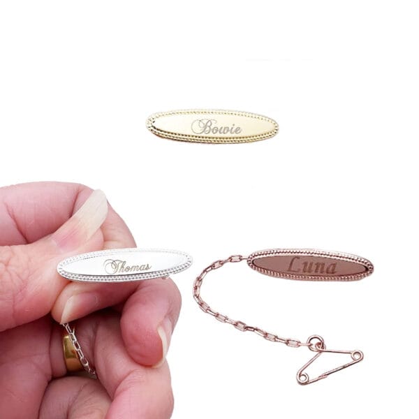Baby Brooch Oval