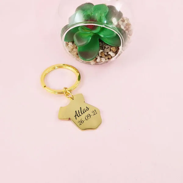 Baby Photo Keyring