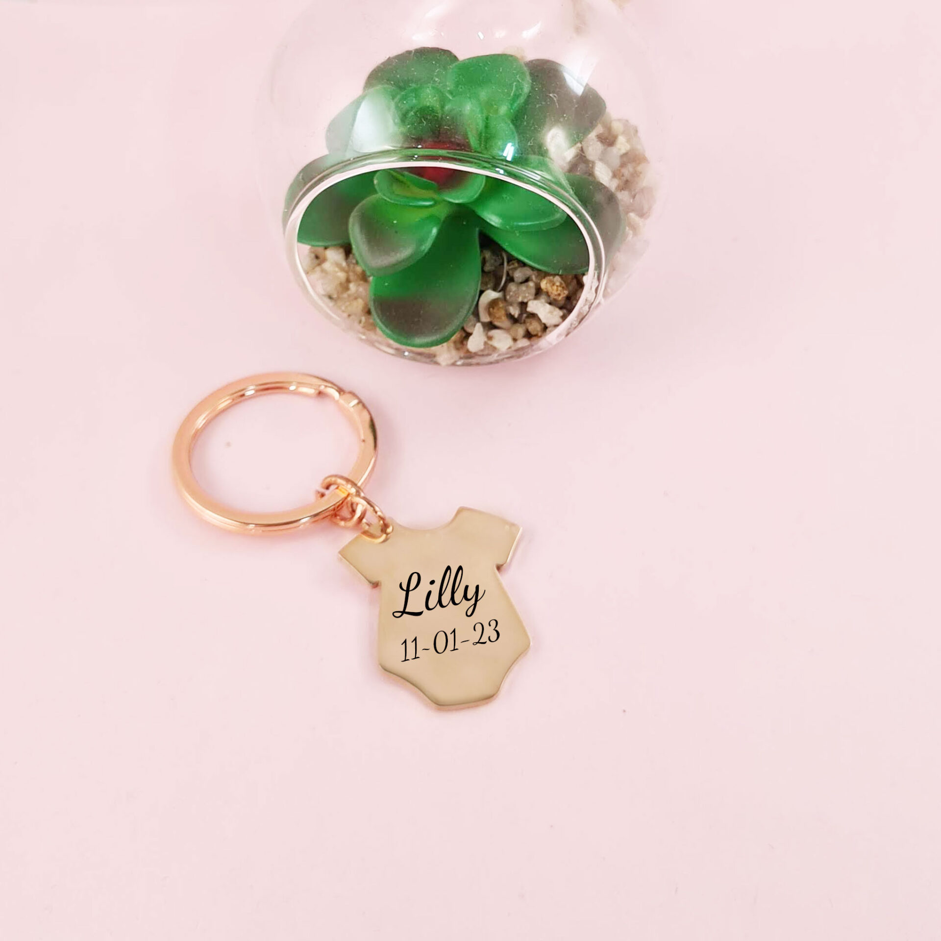 Baby Photo Keyring