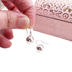 Sterling Silver Ball Earwires
