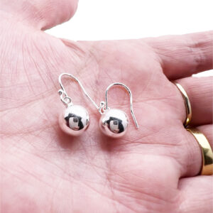 Sterling Silver Ball Earwires