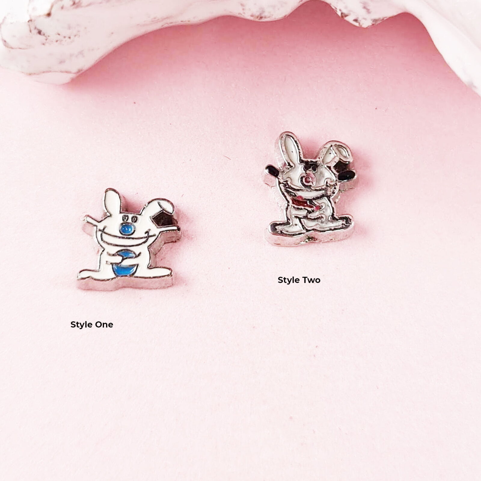 Cartoon Rabbit Floating Charms