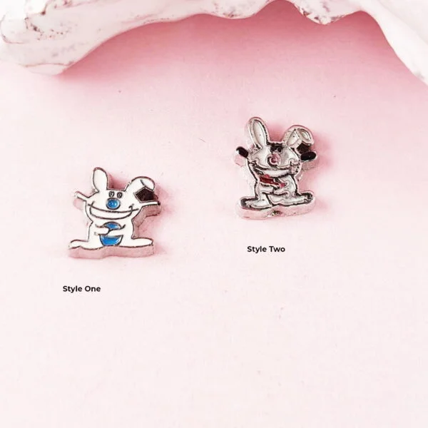 Cartoon Rabbit Floating Charms