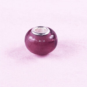 Charm Glass Beads Burgundy 5 Charm Glass Beads