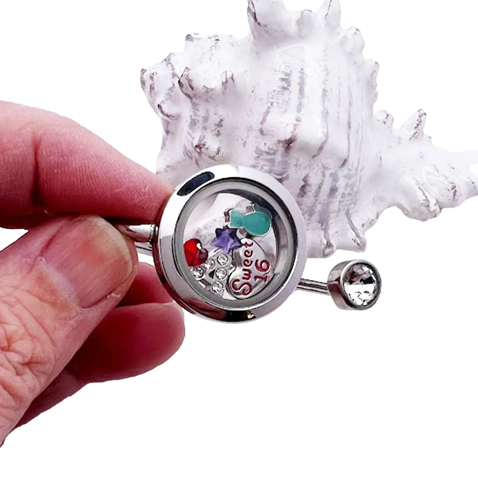 Floating Locket Bangle