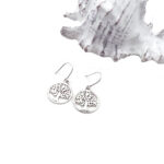 Sterling Silver Tree of Life Earrings