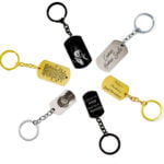 Army Tag Keyrings Various Colours
