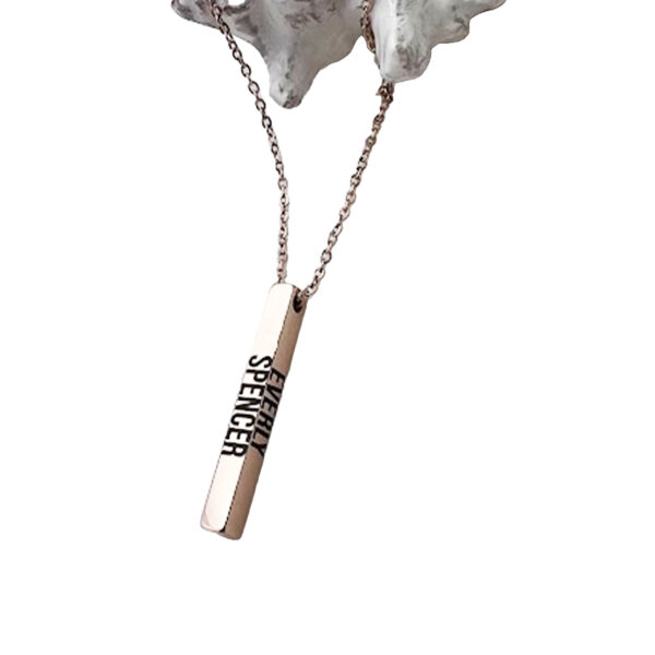 3D Bar Necklace