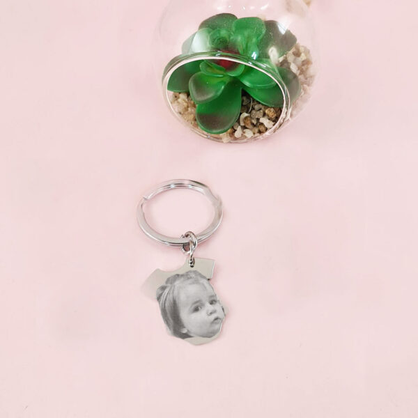 Baby Photo Keyring