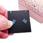 Bluebird Earring Studs