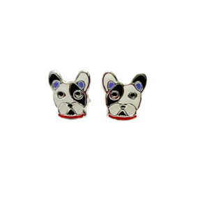 Bulldog Earrings