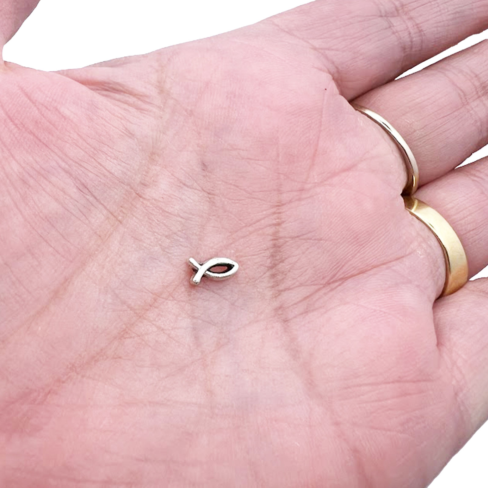 Christian Fish Floating Charm