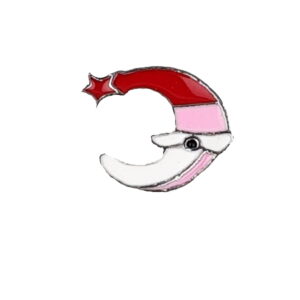 Christmas Moon Floating Charm