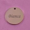 Personalised Disc Charm