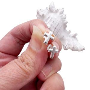 Cross Earring Studs
