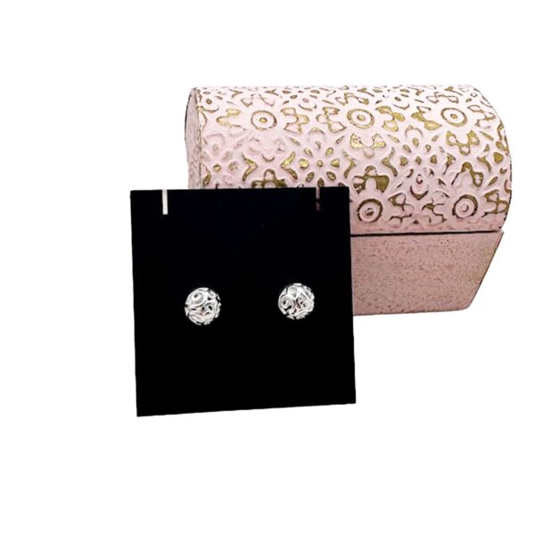 Filigree Ball Stud Earrings