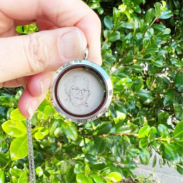 Floating Locket Photo Charm