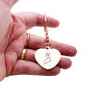 Heart Keyring Personalised