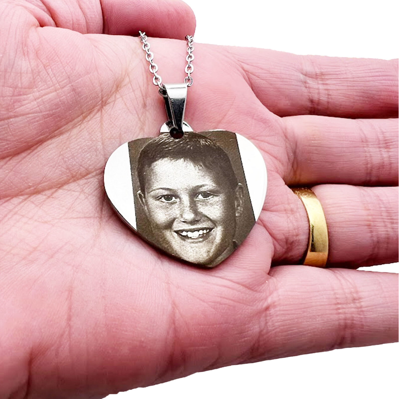 Personalised Heart Necklace