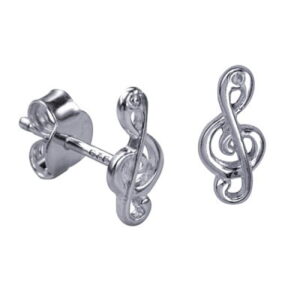 Music Treble Clef Earrings