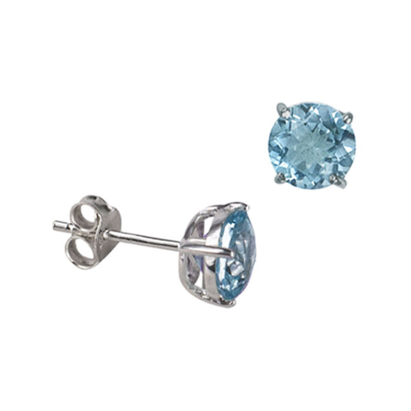 Natural Topaz Earrings