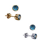 Natural Topaz Earrings