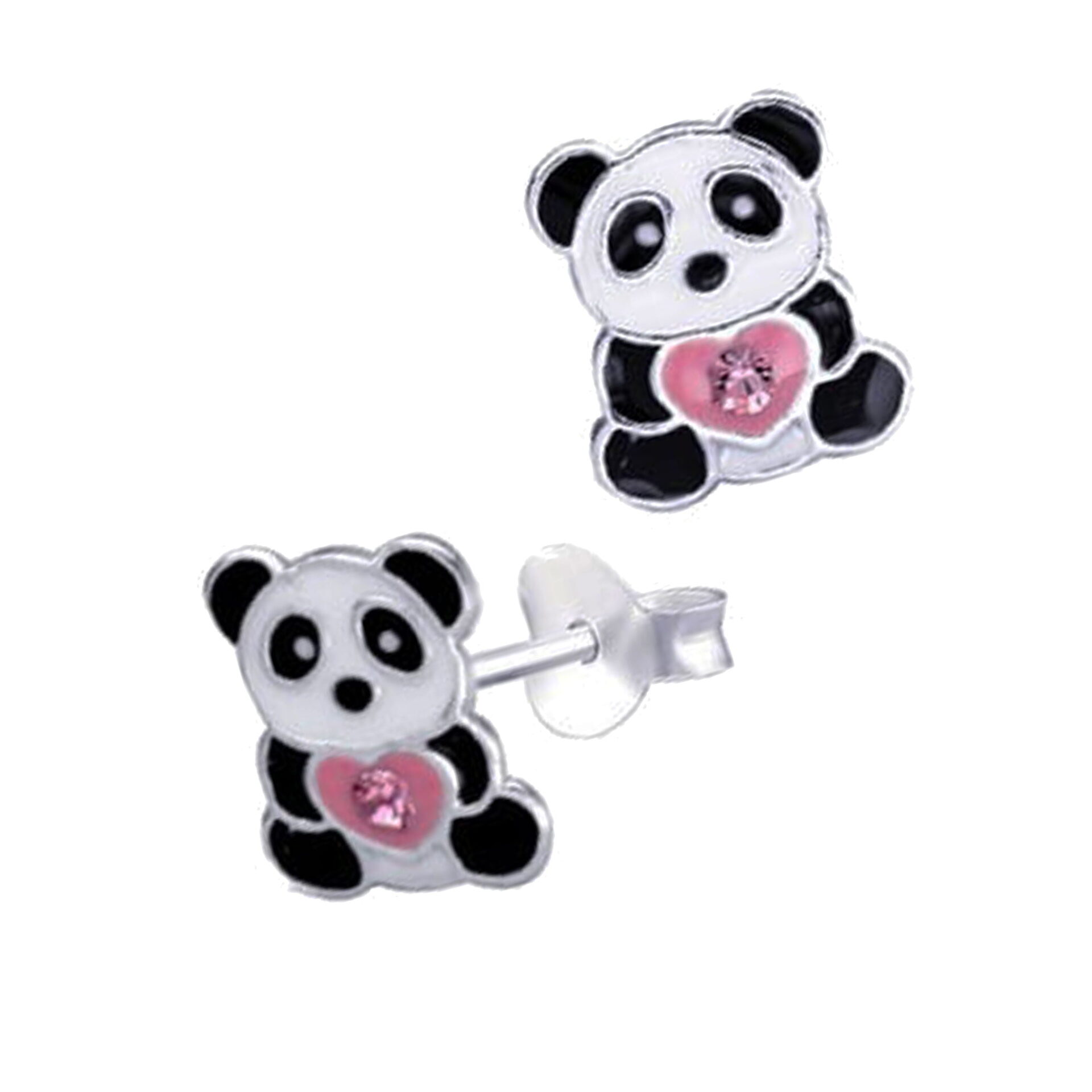 Panda Earrings