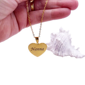 Personalised Heart Necklace