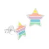 Rainbow Star Earrings