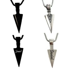Personalised Arrow Necklace