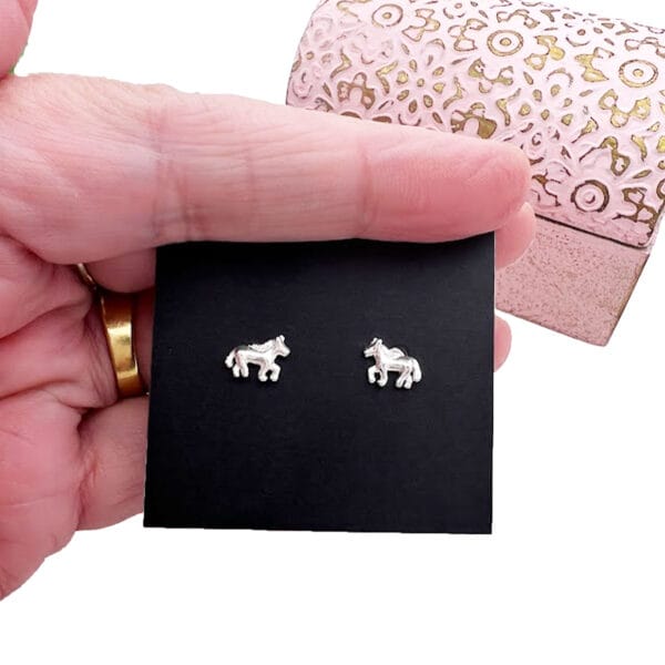 Horse Stud Earrings