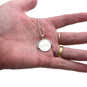 Personalised Spinner Necklace