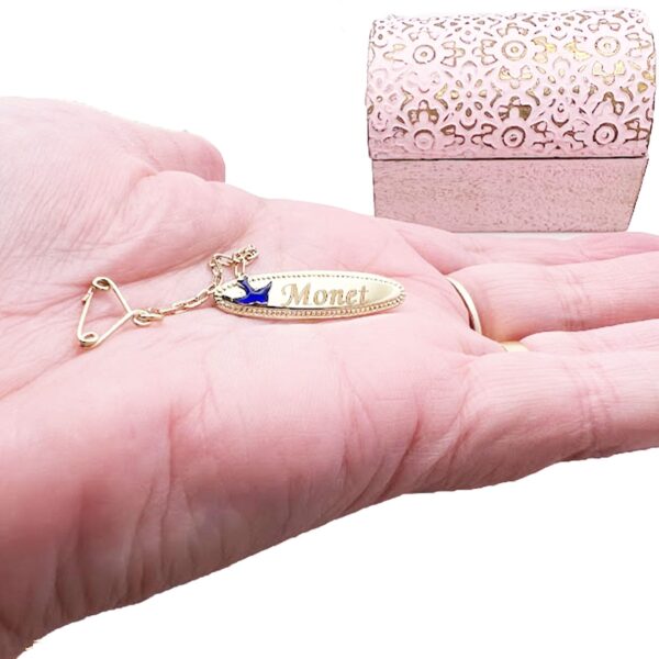 Bluebird Baby Brooch