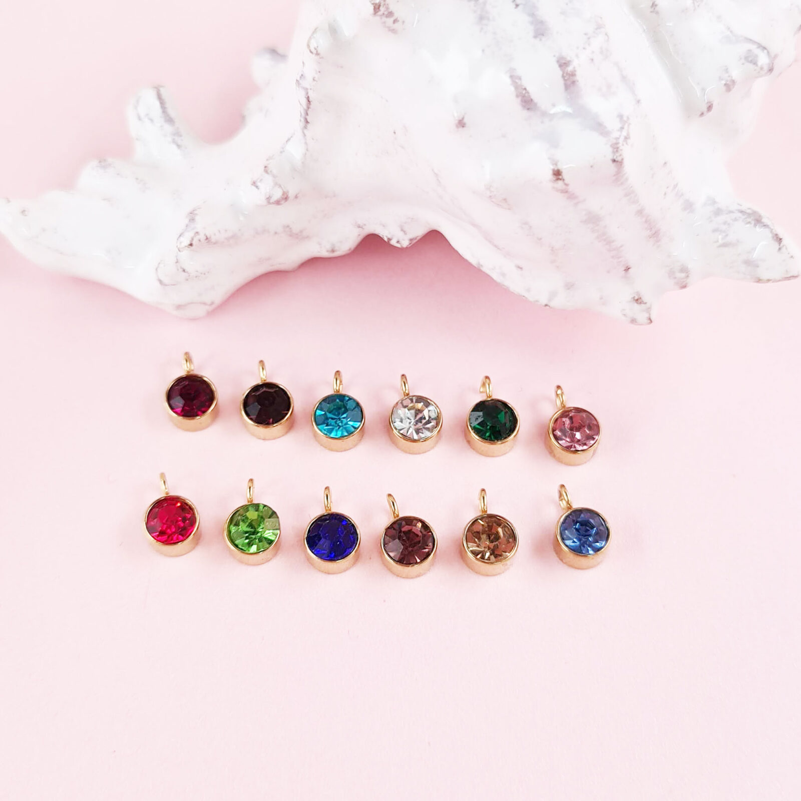 Birthstone Necklace Charms